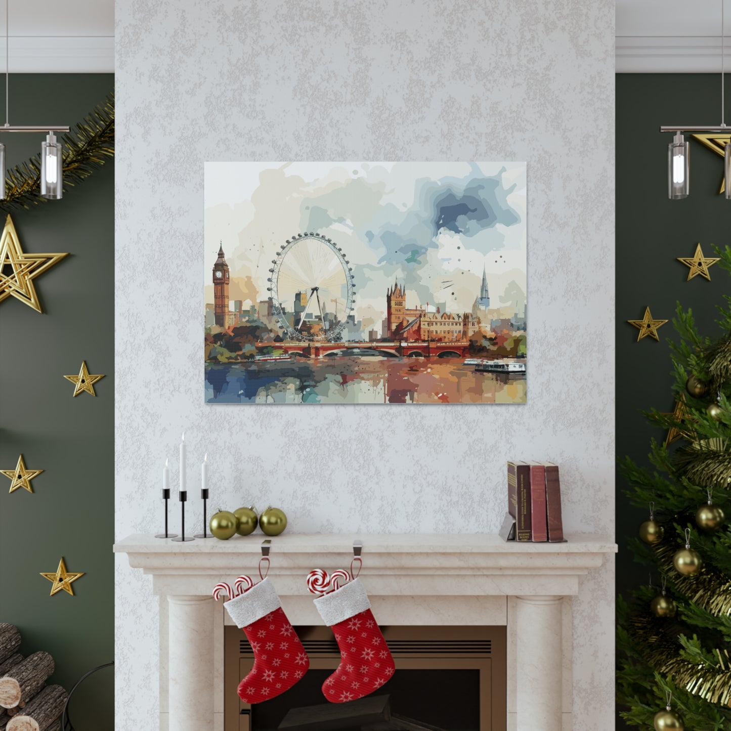 London skyline, Canvas Gallery Wraps