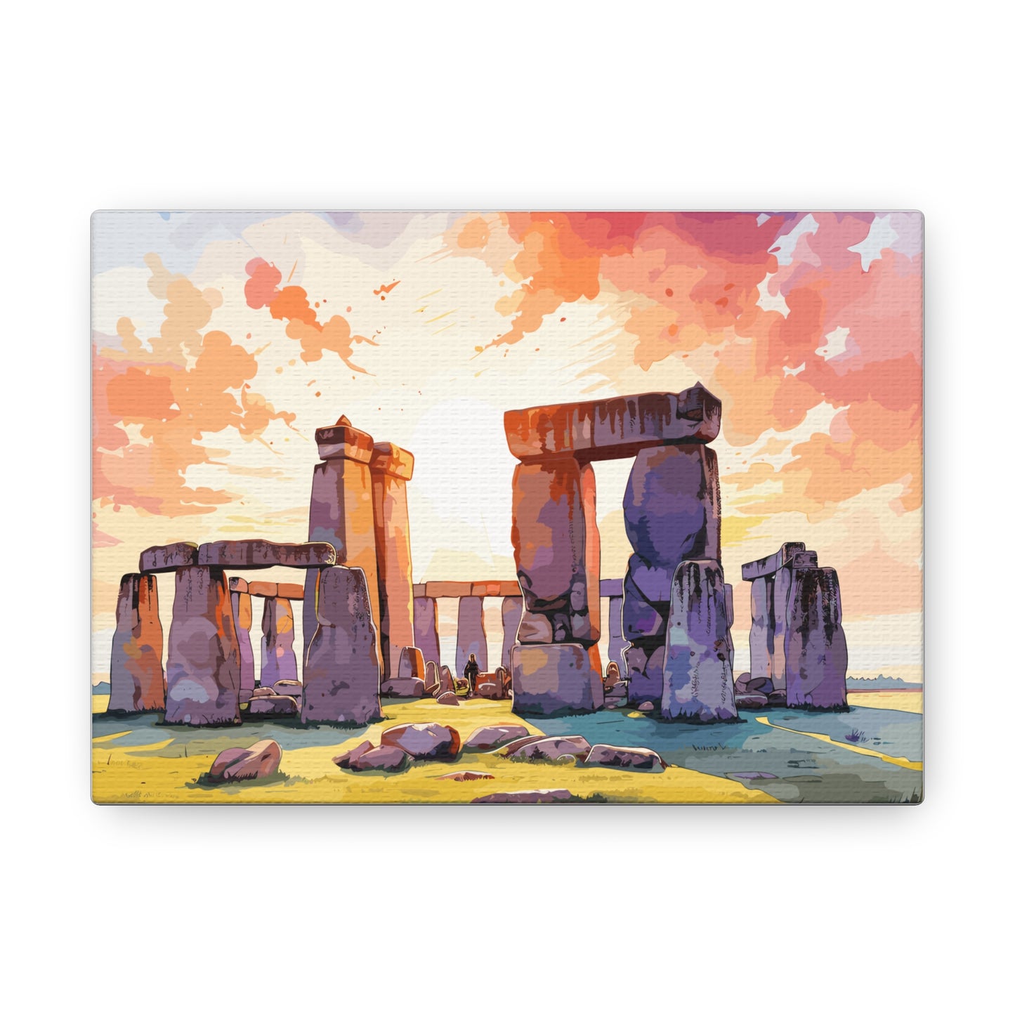 Stone sunrise, Canvas Gallery Wraps