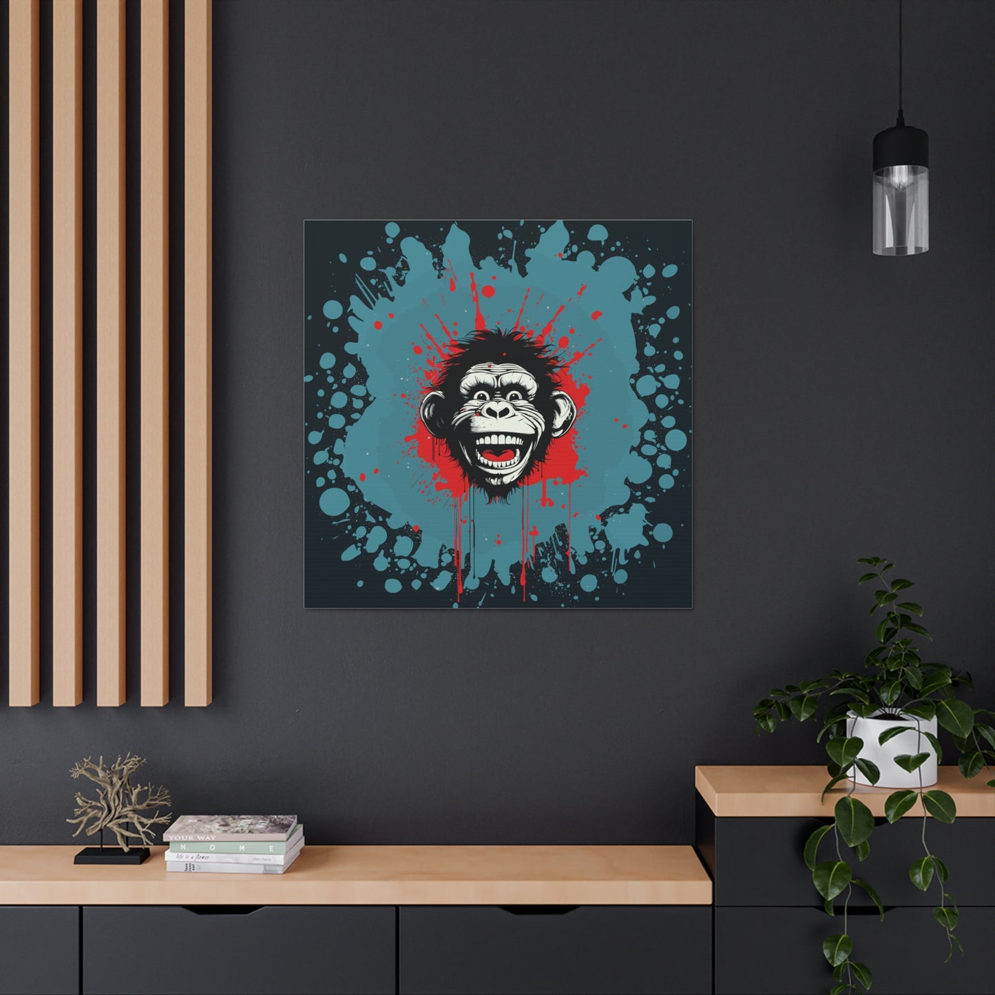 Canvas monkey do Gallery Wraps