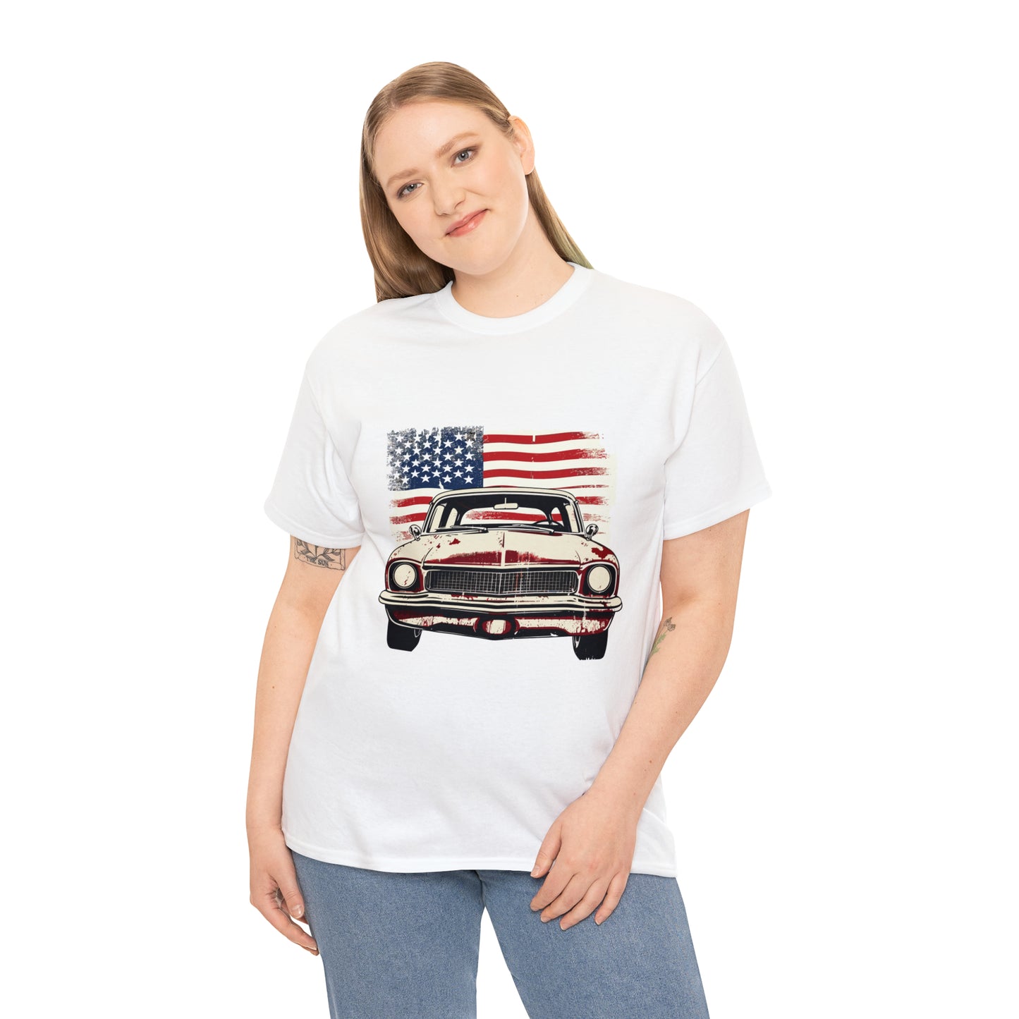 American Muscle, Unisex Heavy Cotton Tee