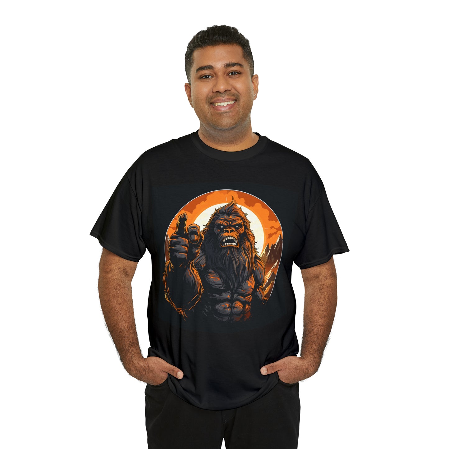 Bigfoot, Unisex Heavy Cotton Tee