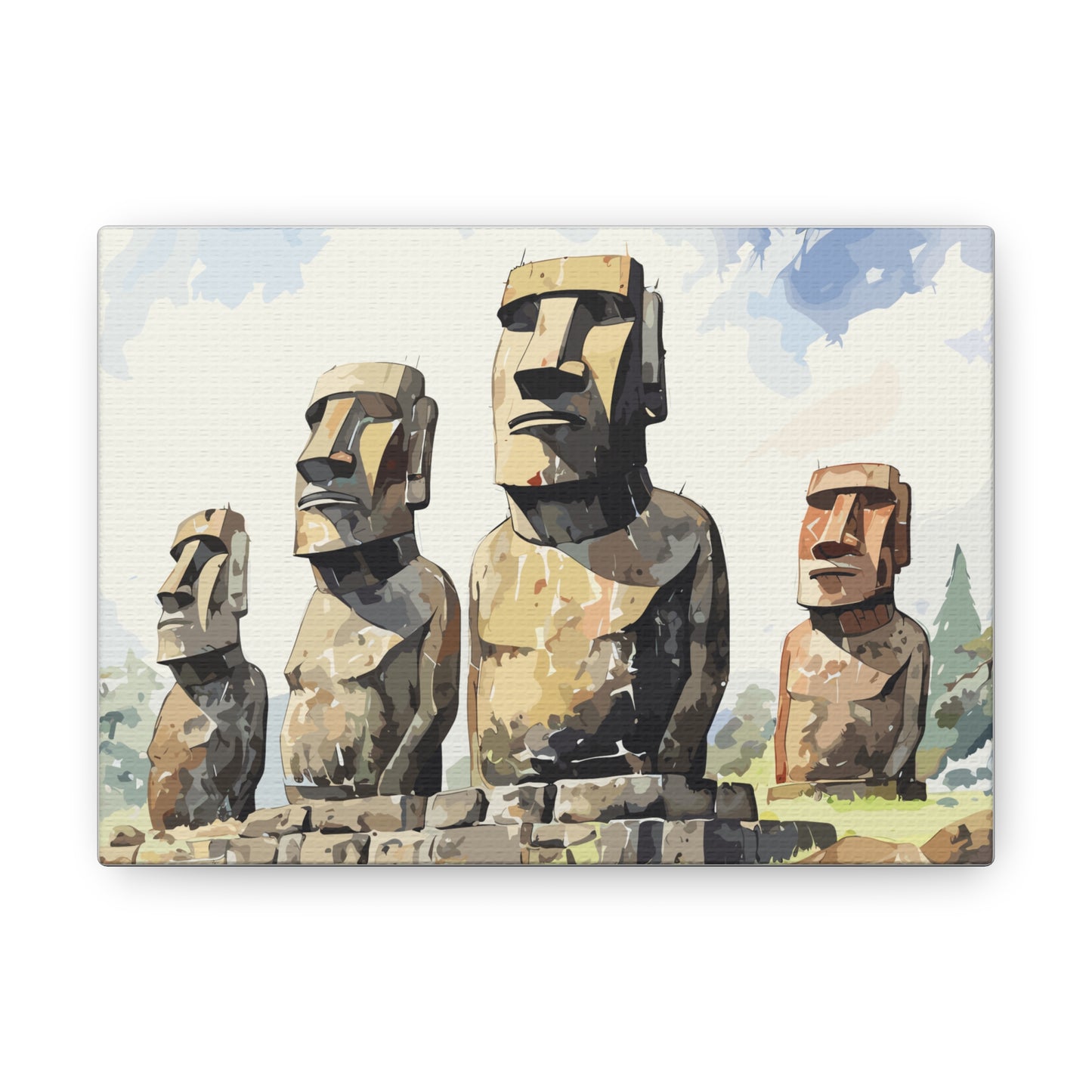 Easter Island, Canvas Gallery Wraps