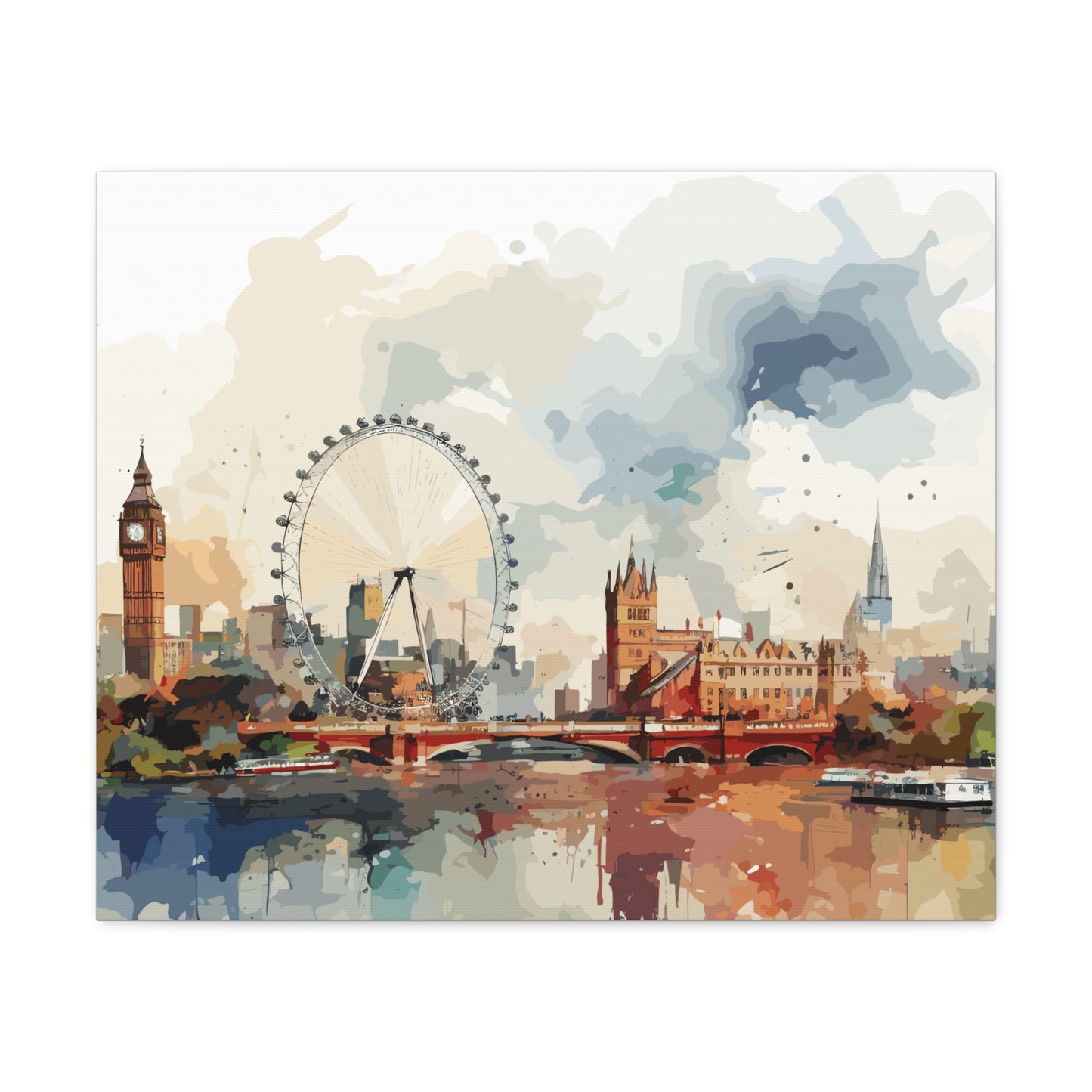 London skyline, Canvas Gallery Wraps