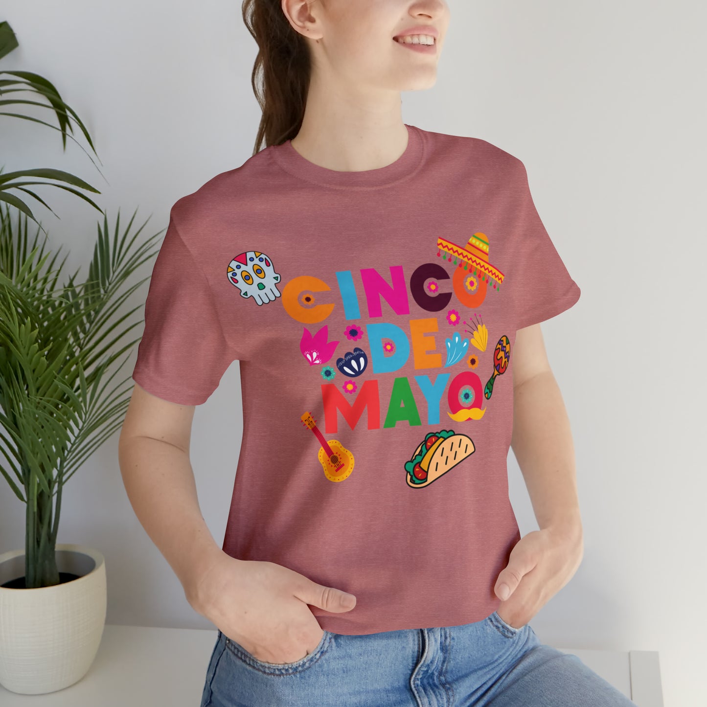 Unisex Cinco de Mayo Jersey Short Sleeve Tee