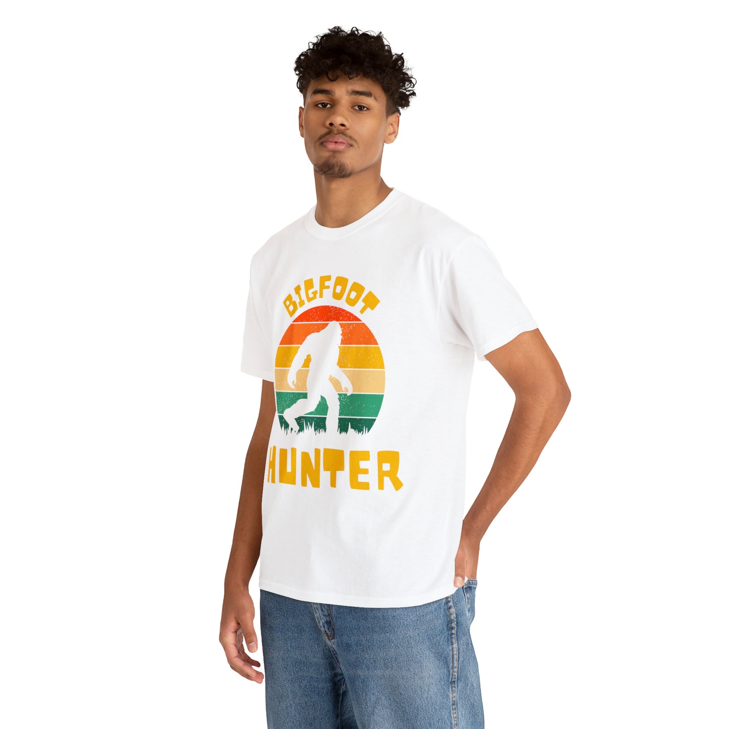 Unisex Bigfoot hunter Heavy Cotton Tee