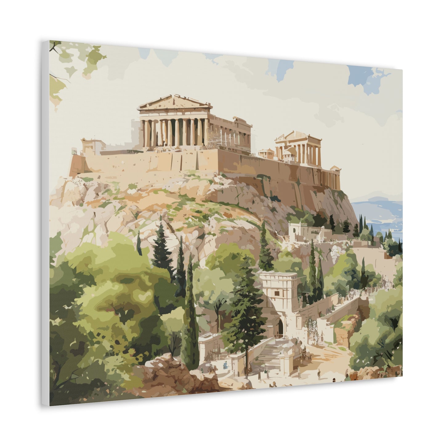 Greece, Canvas Gallery Wraps