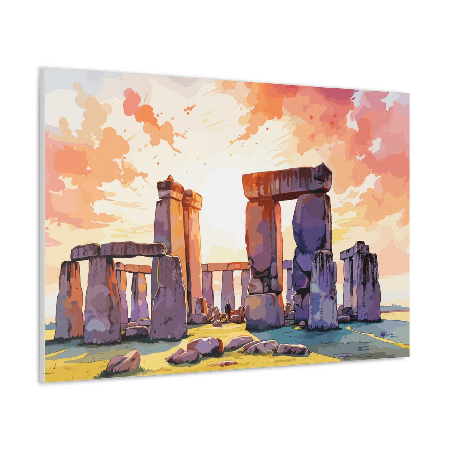 Stone sunrise, Canvas Gallery Wraps