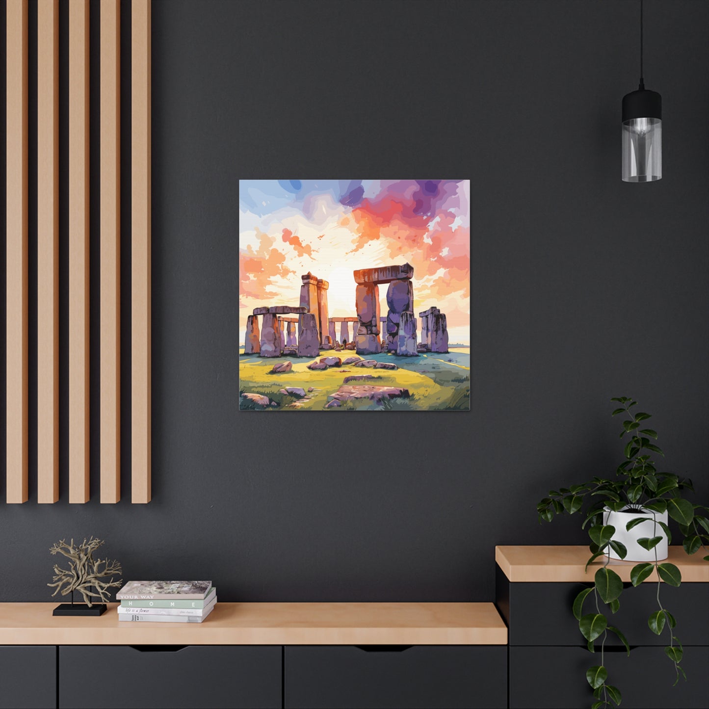 Stone sunrise, Canvas Gallery Wraps