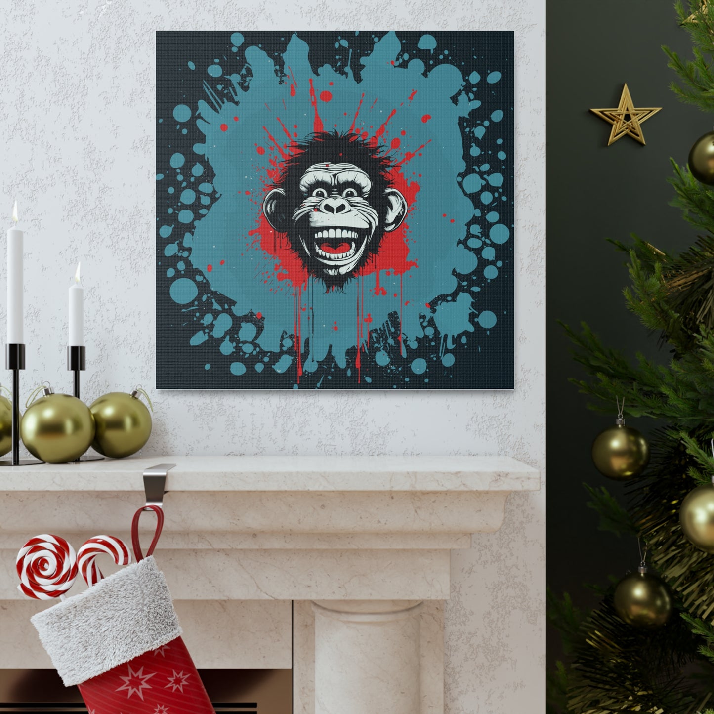 Canvas monkey do Gallery Wraps