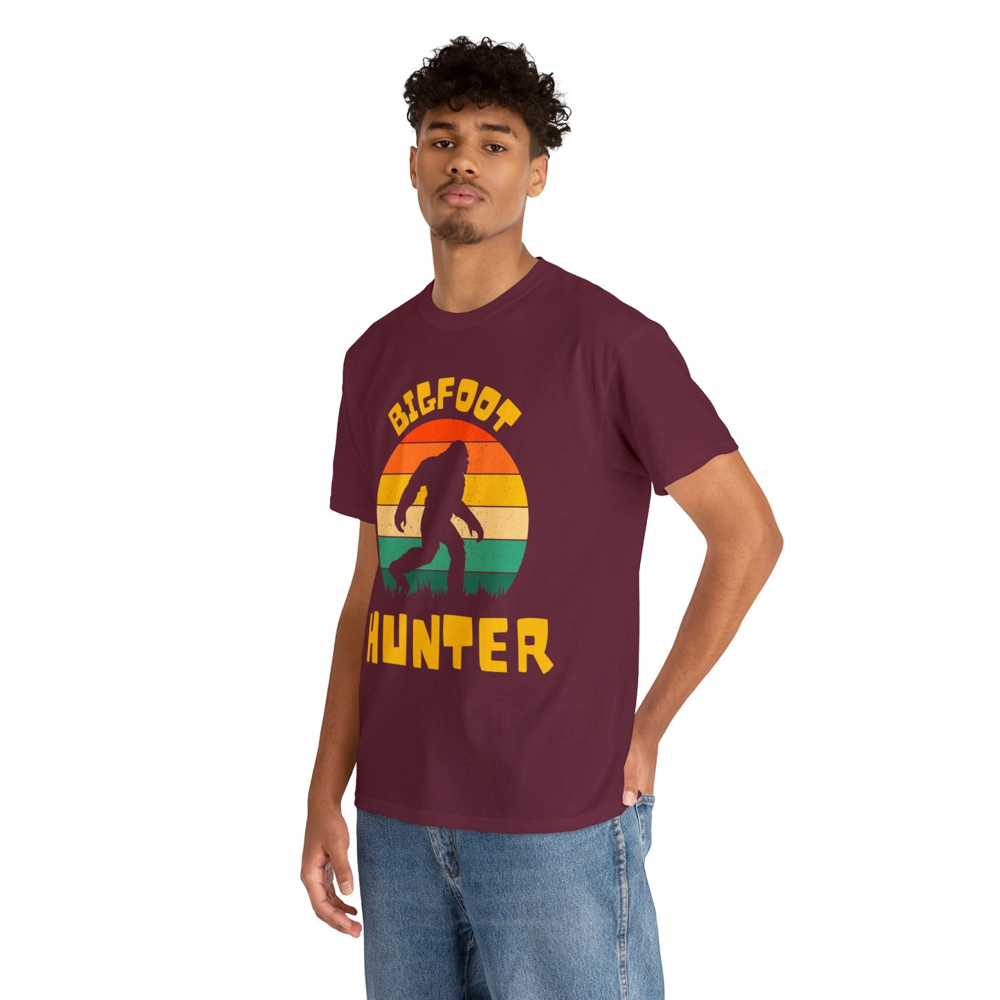 Unisex Bigfoot hunter Heavy Cotton Tee