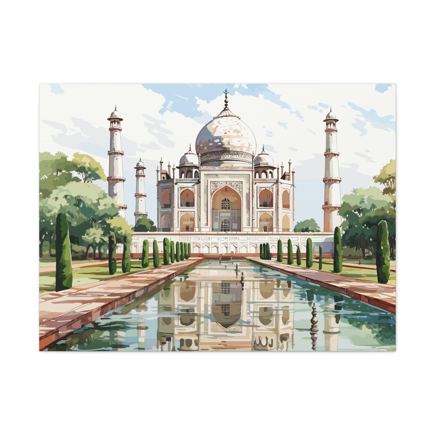 Taj Mahal, Canvas Gallery Wraps