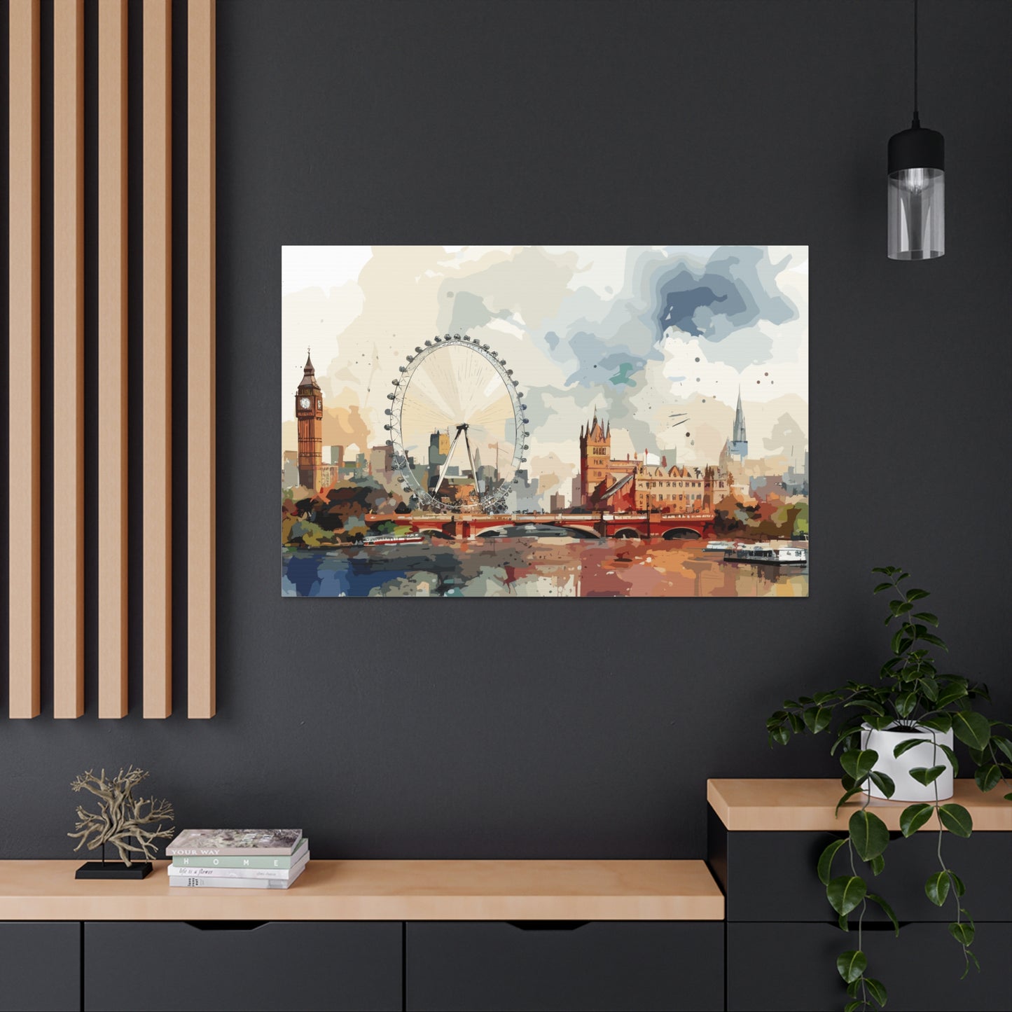 London skyline, Canvas Gallery Wraps