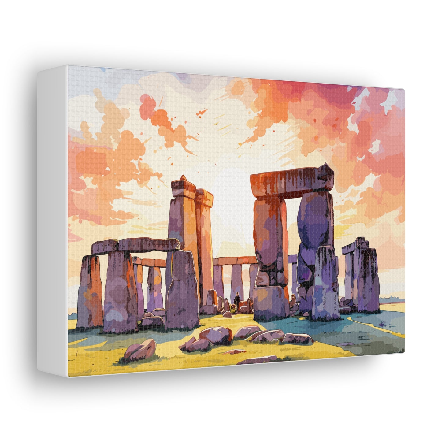 Stone sunrise, Canvas Gallery Wraps