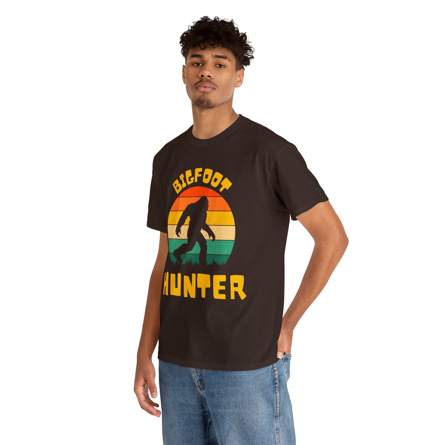 Unisex Bigfoot hunter Heavy Cotton Tee