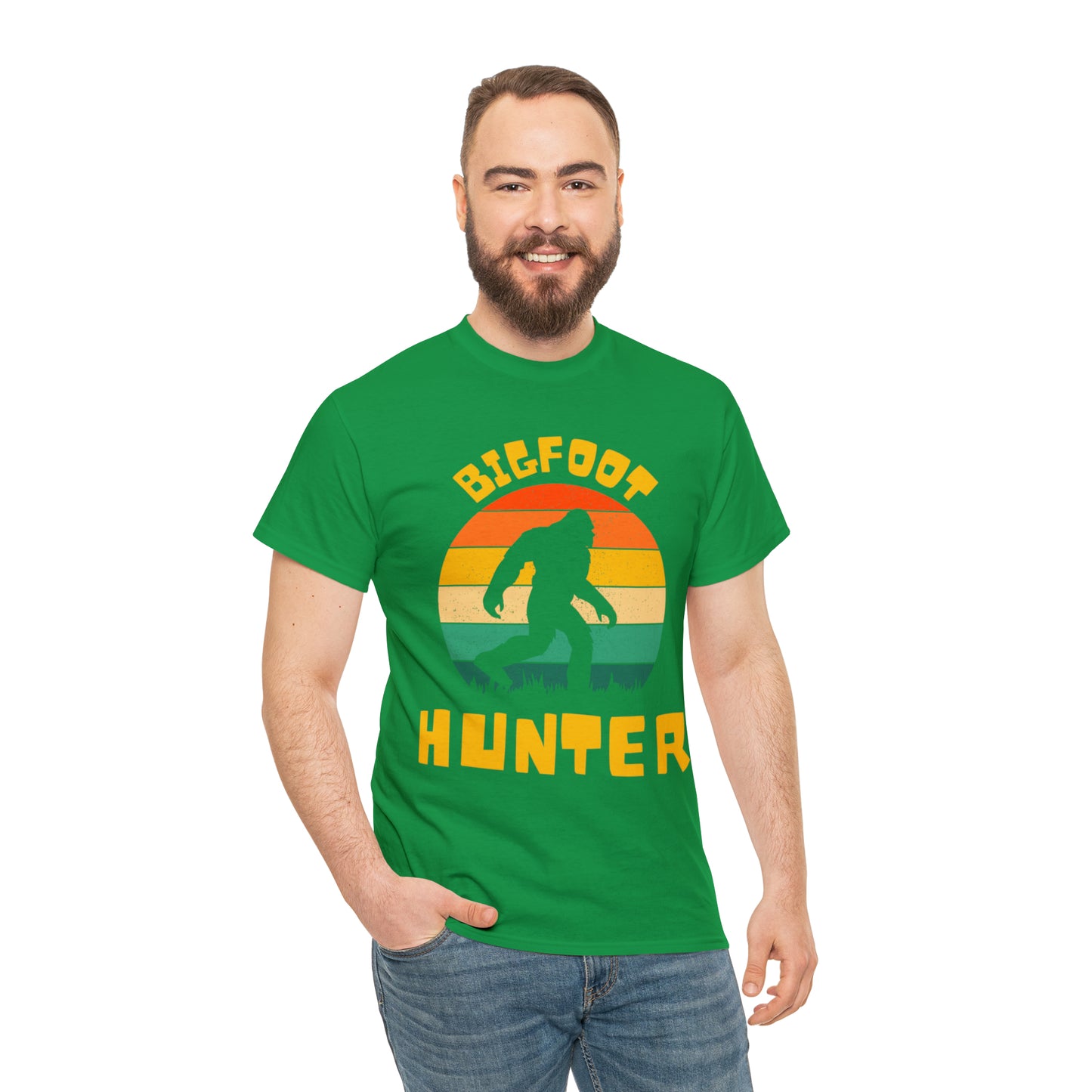 Unisex Bigfoot hunter Heavy Cotton Tee