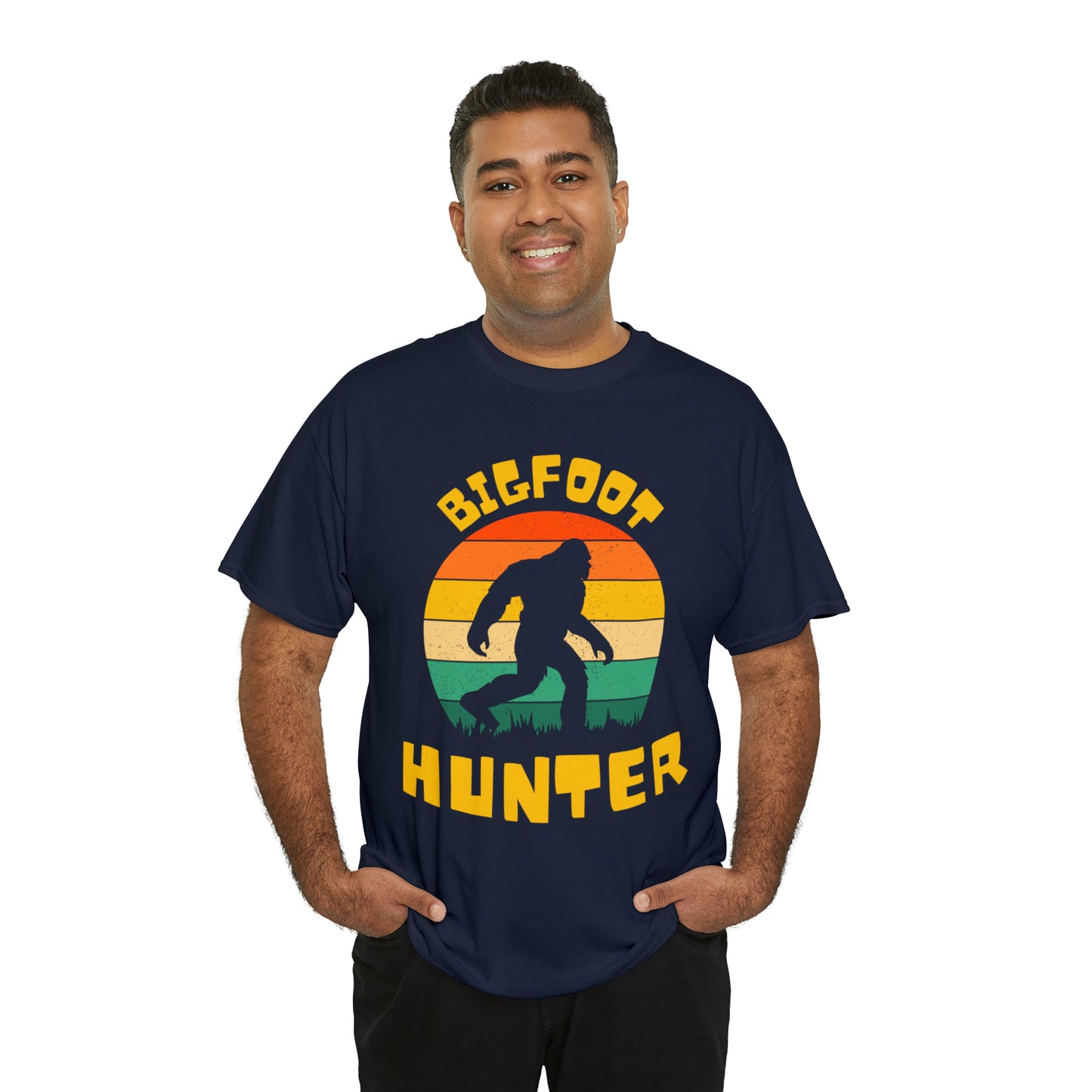 Unisex Bigfoot hunter Heavy Cotton Tee