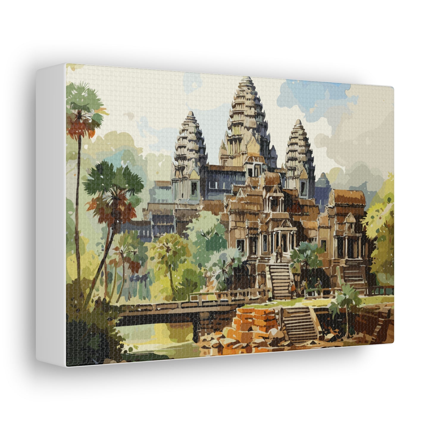 Angkor Wot, Canvas Gallery Wraps