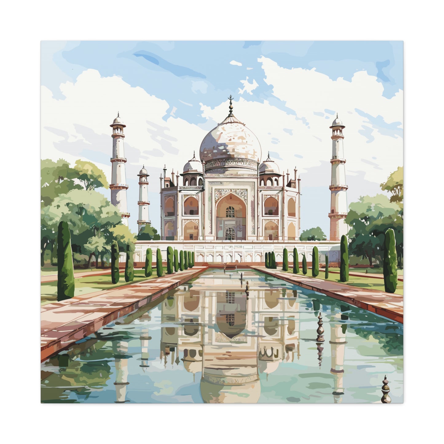 Taj Mahal, Canvas Gallery Wraps