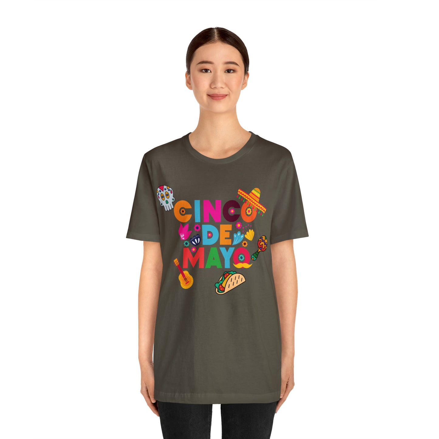 Unisex Cinco de Mayo Jersey Short Sleeve Tee