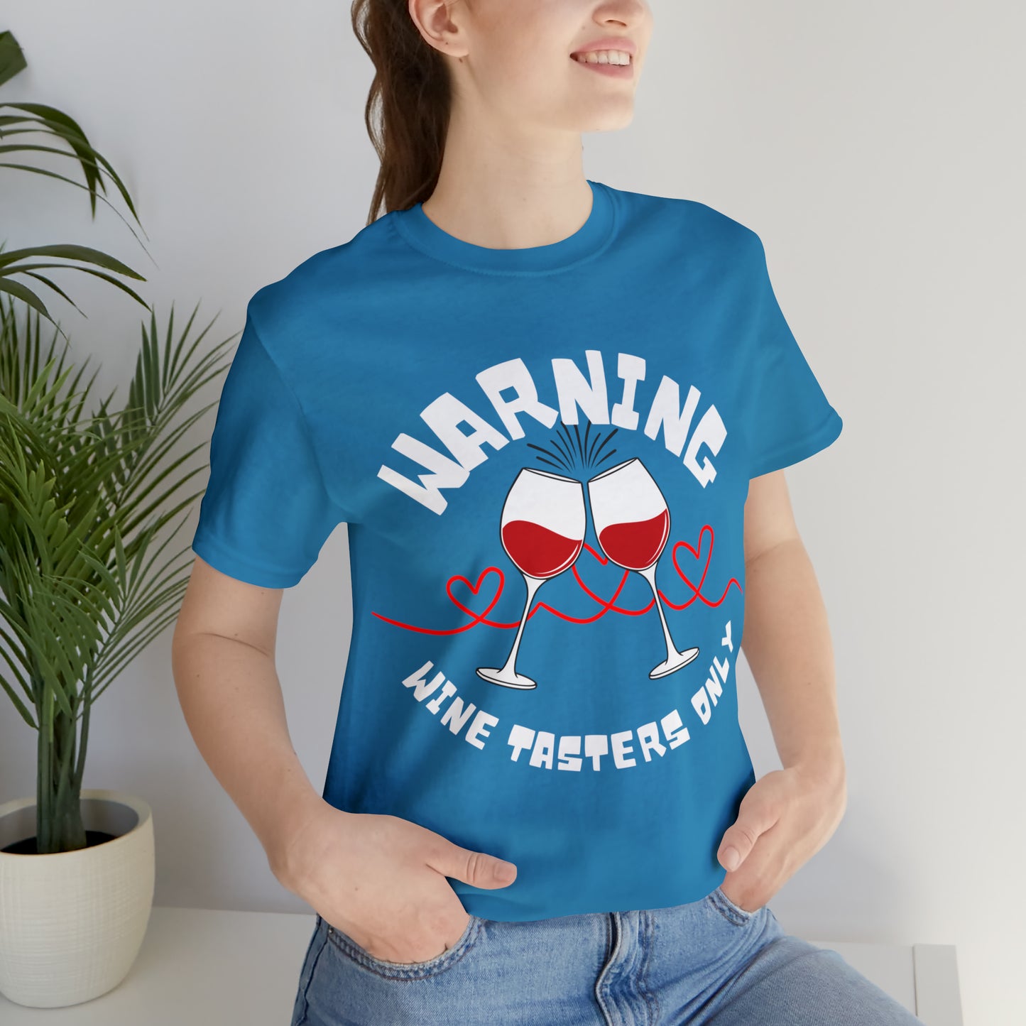 Unisex Wine Jersey Short Sleeve Tee