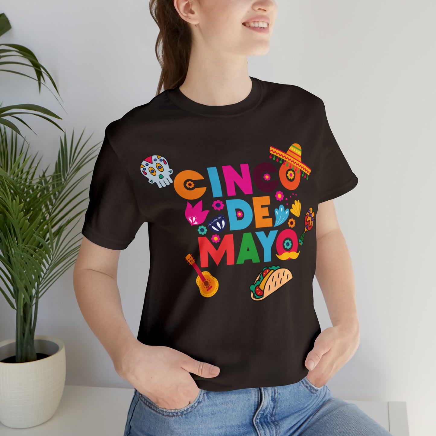 Unisex Cinco de Mayo Jersey Short Sleeve Tee