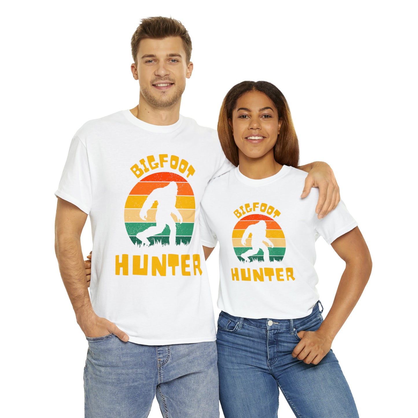 Unisex Bigfoot hunter Heavy Cotton Tee