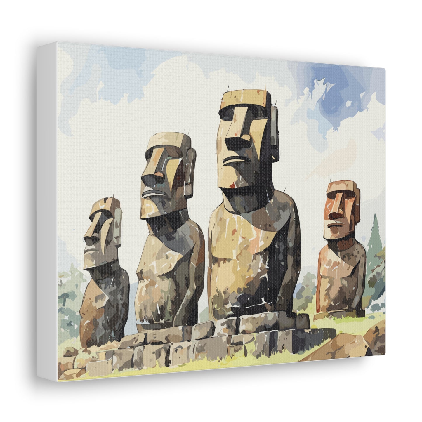 Easter Island, Canvas Gallery Wraps